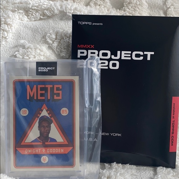 TOPPS PROJECT 2020- DWIGHT GOODEN - Picture 2 of 9